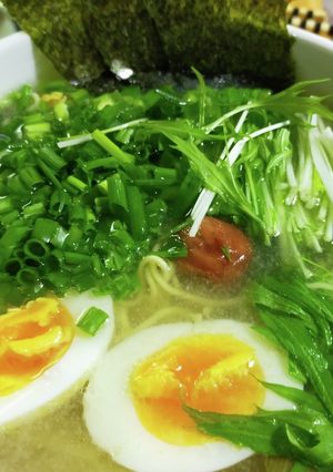 さっぱり梅塩ラーメン-レシピのメイン写真