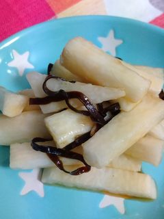 長芋の塩昆布和え-レシピのメイン写真