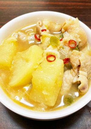 塩寄りのもつ煮-レシピのメイン写真