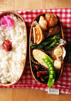 お弁当★ベビー帆立ガリバター醤油-レシピのメイン写真