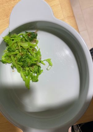 離乳食に！かぶの葉おひたし-レシピのメイン写真