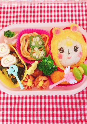 セーラームーン　キャラ弁　デコ弁-レシピのメイン写真