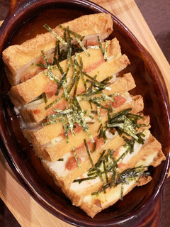 厚揚げのたらこチーズ焼き*-レシピのメイン写真
