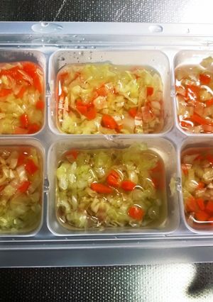 【離乳食 中期〜】野菜ミックス-レシピのメイン写真