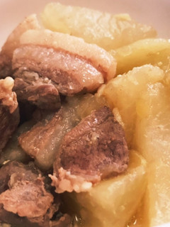 ジビエ★イノシシと大根の煮物-レシピのメイン写真