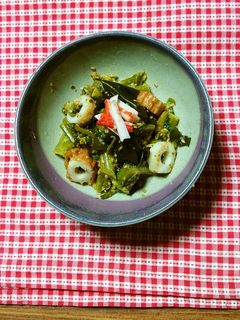 ヨウサマの減塩菜の花のカラシ和え-レシピのメイン写真