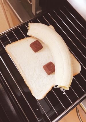 ズボラ チョコバナナサンド-レシピのメイン写真