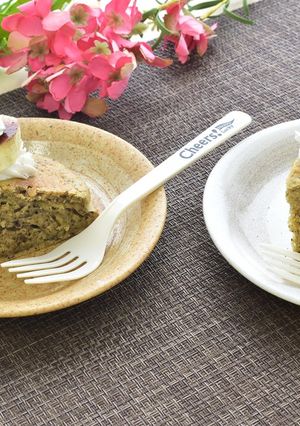 もずく入りのほうじ茶バナナケーキ-レシピのメイン写真
