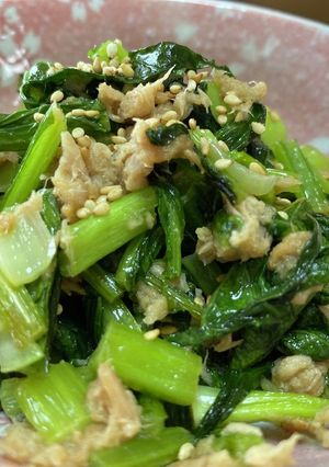 カブの葉っぱ炒め-レシピのメイン写真
