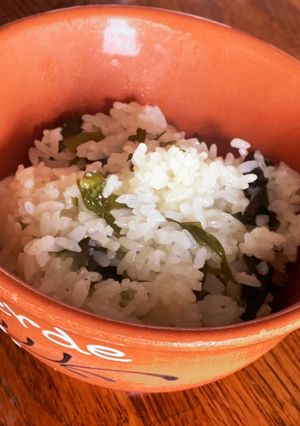 簡単☆ワカメごはん-レシピのメイン写真
