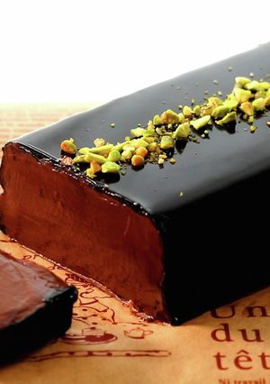 バレンタイン♡レンジで本格チョコテリーヌ-レシピのメイン写真