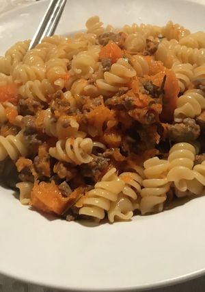 ヤコボのかぼちゃとサルシッチャのパスタ-レシピのメイン写真
