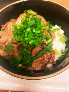 焼肉のタレで焼肉丼-レシピのメイン写真