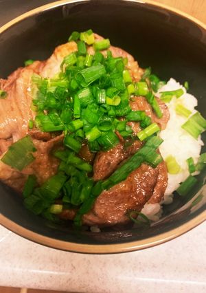 焼肉のタレで焼肉丼-レシピのメイン写真