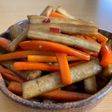 ごぼうを味わう太めのきんぴらごぼう
