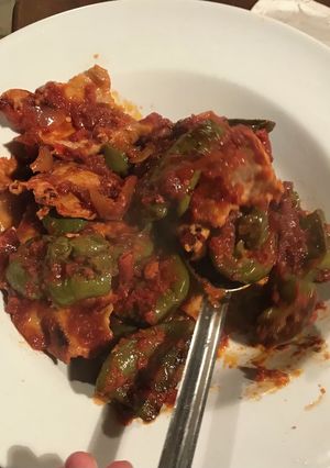豚肉と青唐辛子のトマト煮-レシピのメイン写真