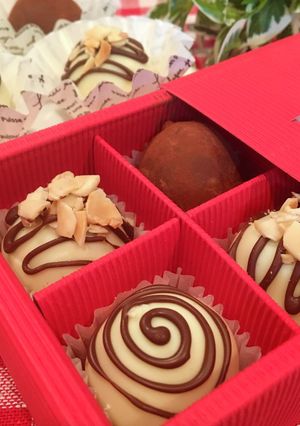 バレンタインに♡スイートポテトトリュフ-レシピのメイン写真