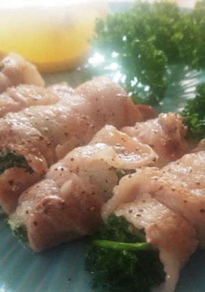 主役はパセリの☆肉巻き-レシピのメイン写真