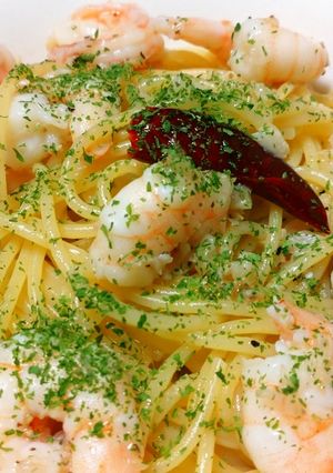 エビのガーリックパスタ-レシピのメイン写真