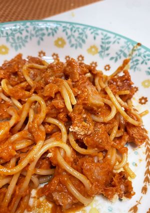 牛乳を使った簡単トマトクリームパスタ-レシピのメイン写真