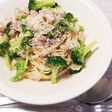 【かんたんお店味】鶏肉のガリチーパスタ