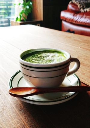 おうちカフェ★ホット抹茶ミルク-レシピのメイン写真