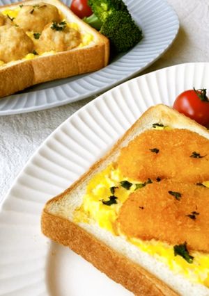 簡単♪揚物タルタル!冷凍作りおきトースト-レシピのメイン写真