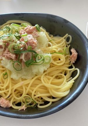 ツナと大根おろしのあっさりパスタ-レシピのメイン写真