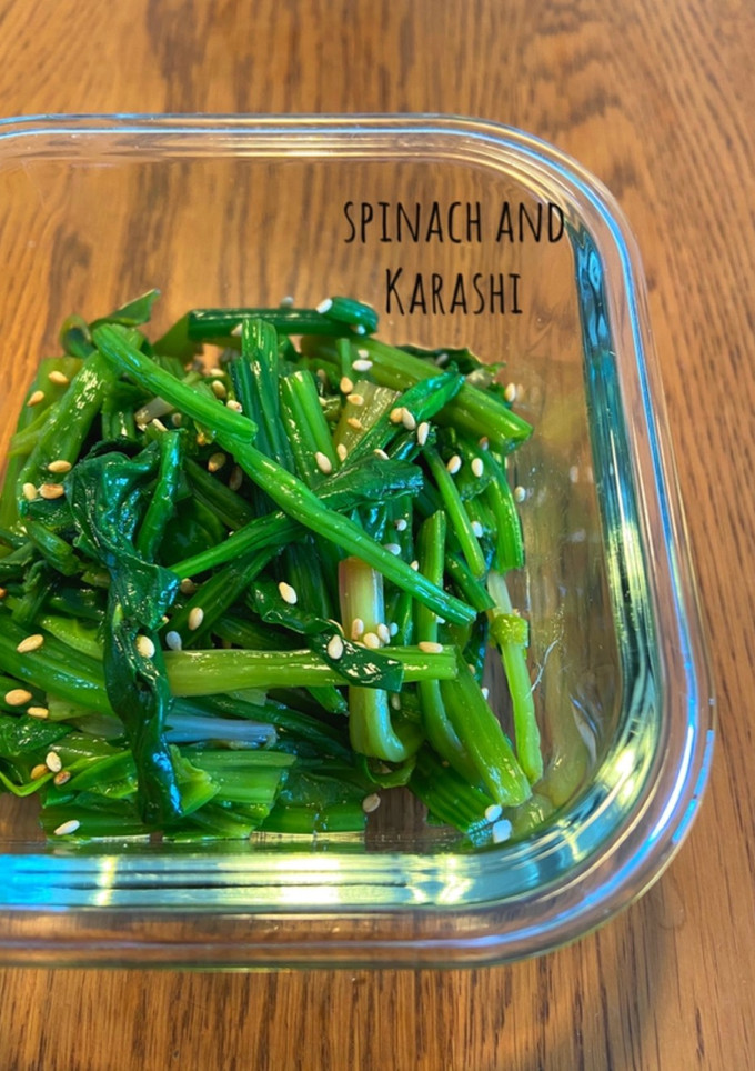 ほうれん草のからし和え-レシピのメイン写真