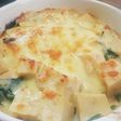 高野豆腐のヨーグルト戻しグラタン