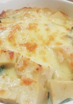 高野豆腐のヨーグルト戻しグラタン-レシピのメイン写真