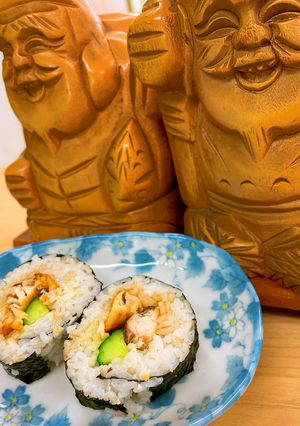 さばの恵方巻-レシピのメイン写真
