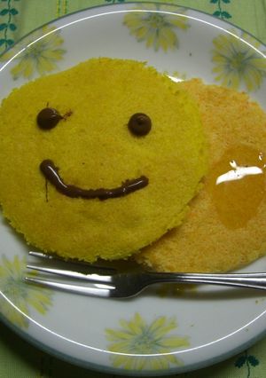 人参と南瓜のふわふわ☺ケーキ♪-レシピのメイン写真