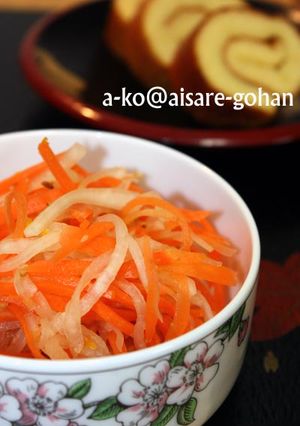 お食い初めに★紅白なます★-レシピのメイン写真