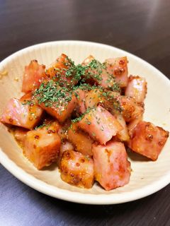 ベーコンのハニーマスタード炒め-レシピのメイン写真