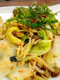お吸い物の素を使ったパスタ風焼そば-レシピのメイン写真