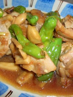 鶏肉とししとうの炒め物-レシピのメイン写真