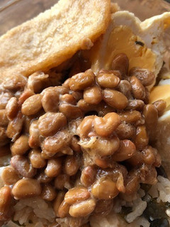納豆と卵いり油揚げのご飯-レシピのメイン写真
