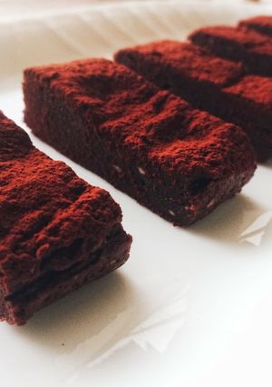 レンジ3分★ヘルシーチーズショコラケーキ-レシピのメイン写真