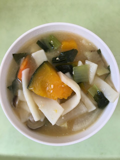 【保育園給食】ほうとう汁-レシピのメイン写真