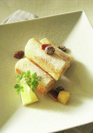 りんごとおいものくるりん巻き-レシピのメイン写真
