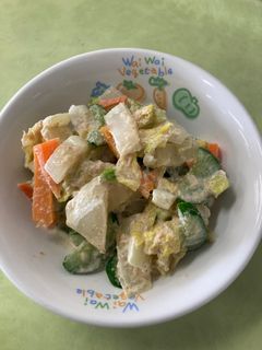【保育園給食】白菜のごまマヨ和え-レシピのメイン写真