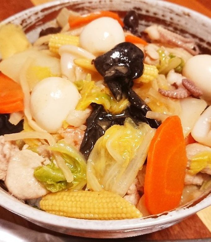 5個セット ☆ 中華丼 ☆ 黒伊賀十草高浜7.0玉丼 [ 218 x 87mm ] 中華丼の具 2人前耀盛號（ようせいごう）横浜中華街