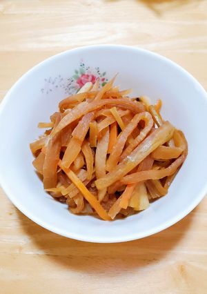皮ごと☆大根のきんぴら-レシピのメイン写真