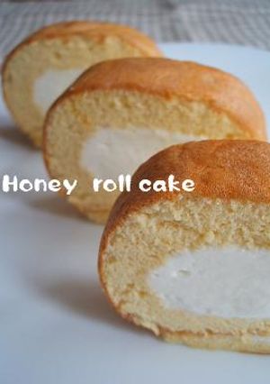しっとりハニーロールケーキ-レシピのメイン写真