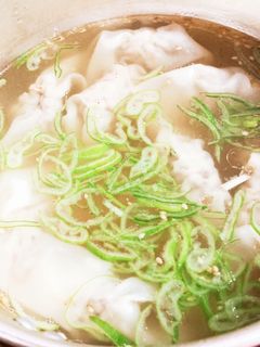 ワンタンスープ-レシピのメイン写真