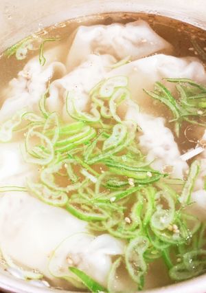 ワンタンスープ-レシピのメイン写真