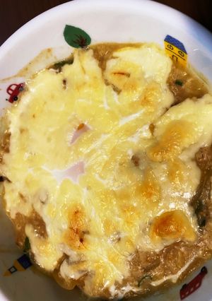 レンジで簡単 カレーオートミールドリア-レシピのメイン写真