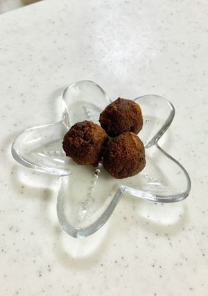 お豆腐でヴィーガントリュフ-レシピのメイン写真