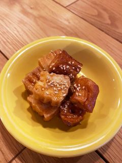 厚揚げとちくわの甘辛揚げ-レシピのメイン写真